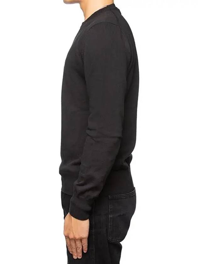 ORB Logo Cashmere Cotton Knit Top Black - VIVIENNE WESTWOOD - BALAAN 5