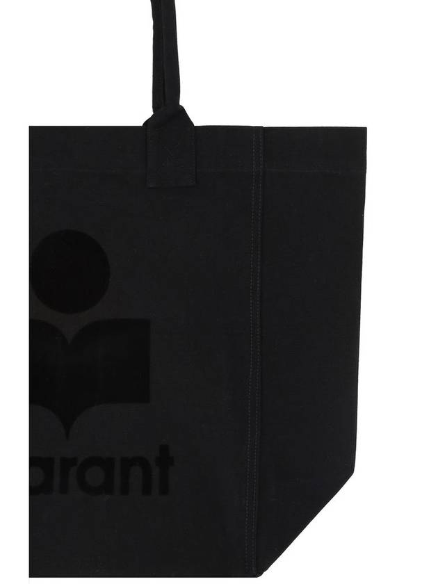 Yenky Logo Tote Bag Black - ISABEL MARANT - BALAAN 5