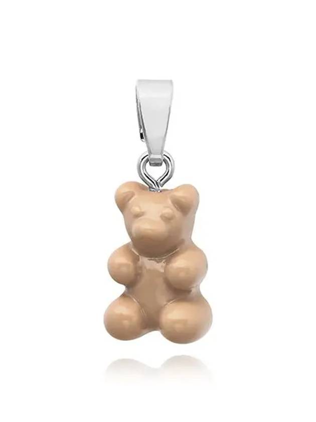 NOSTALGIA BEAR SALT CARAMEL CLASSIC CONNECTOR SILVER WOMEN S CHARM - CRYSTAL HAZE - BALAAN 2