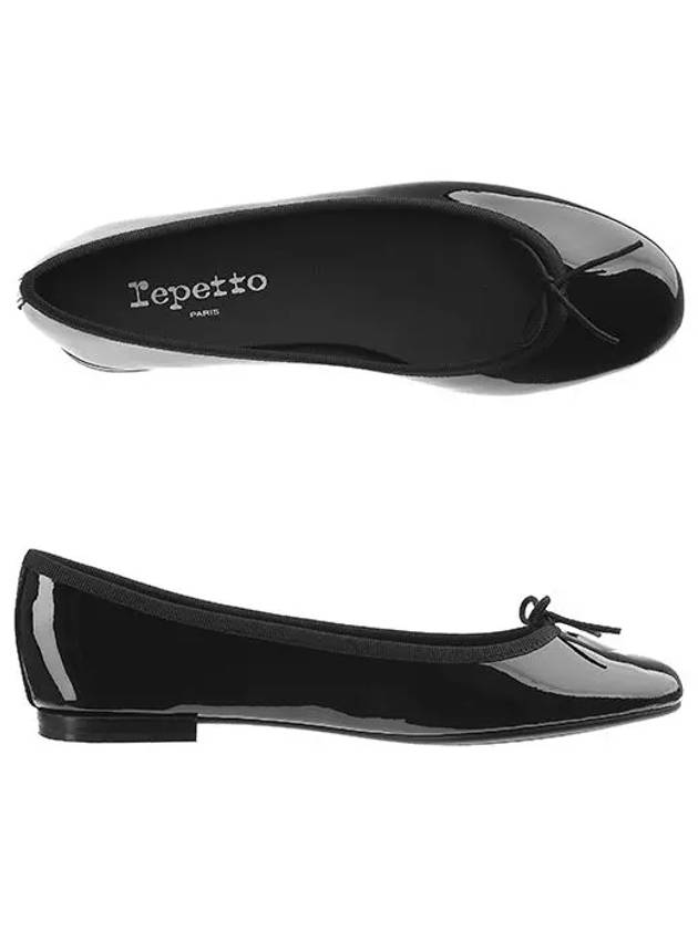 Cendrillon Sole Rubber Ballerina Black - REPETTO - BALAAN 2