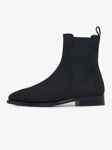 Grunge Ankle Boots Black - THE ROW - BALAAN 1