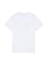 Basic Jersey Banana Relaxed Short Sleeve T-Shirt White - GANNI - BALAAN 3