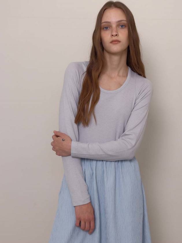 RTRC unique Unneck dress greyish blue - KILHOUETTE - BALAAN 2