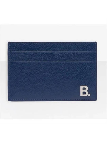 BB Logo Card Wallet Blue - BALENCIAGA - BALAAN 2