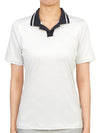 Women's Sammy Polo Shirt Cloud White - J.LINDEBERG - BALAAN 2