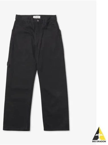 RAESNW797BLACK Curve Leg Denim Pants Black - STUDIO NICHOLSON - BALAAN 1