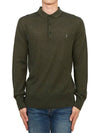 Reform Men's Collar Long Sleeve T-Shirt MK005D RYE GRASS GREEN ML - ALLSAINTS - BALAAN 1