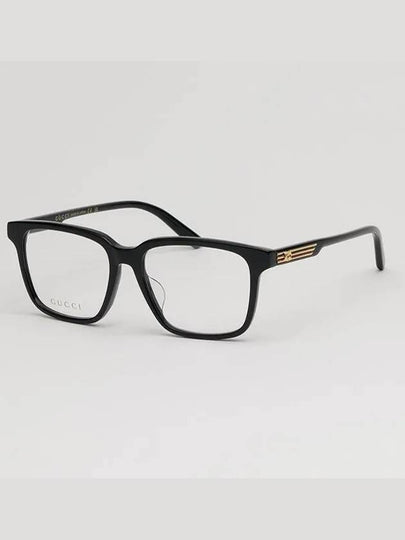 Eyewear GG Logo Square Eyeglasses Black - GUCCI - BALAAN 2