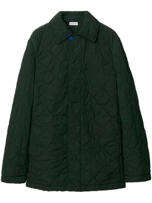 Equestrian Night Embroidery Quilted Coat 8081107 - BURBERRY - BALAAN 1