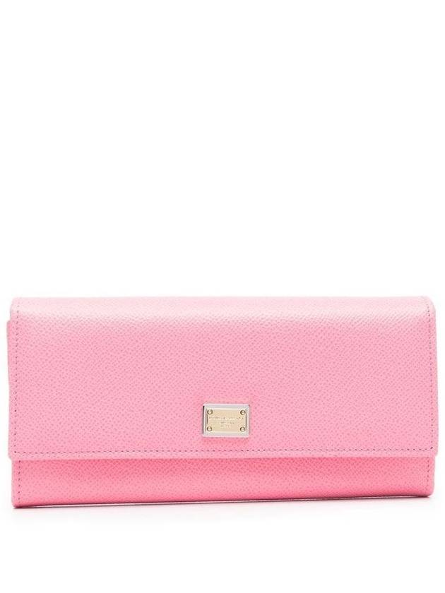 logo long wallet pink - DOLCE&GABBANA - BALAAN 2