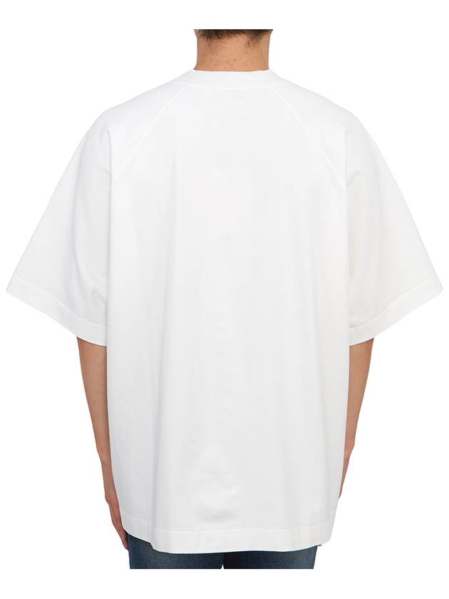 Men's short sleeve t-shirt HARLOW SNM 1160 WHITE - STUDIO NICHOLSON - BALAAN 3