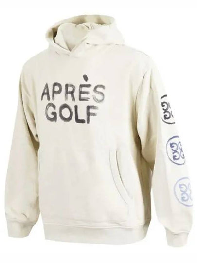 Après Golf Unisex Oversized French Terry Hoodie Beige - G/FORE - BALAAN 2