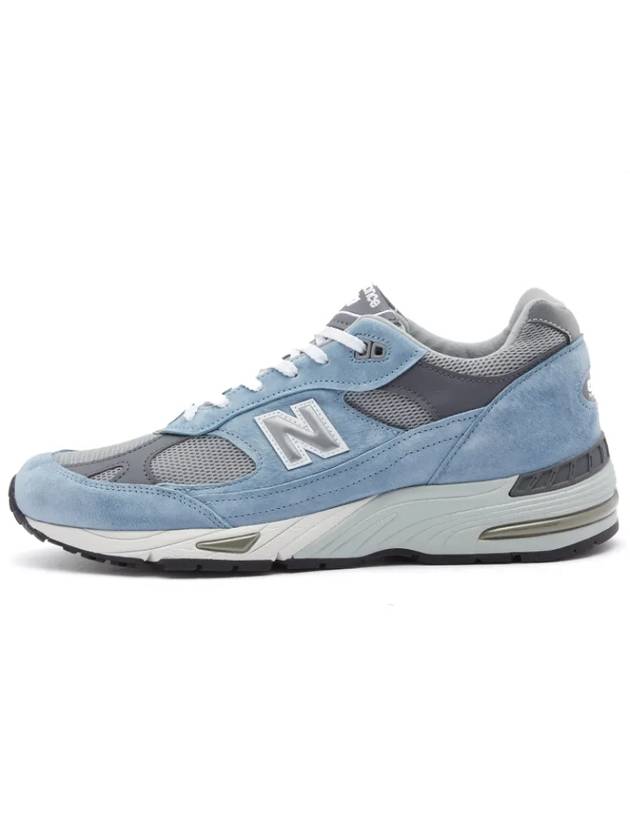 991 Made in UK Dusty Blue - NEW BALANCE - BALAAN 3