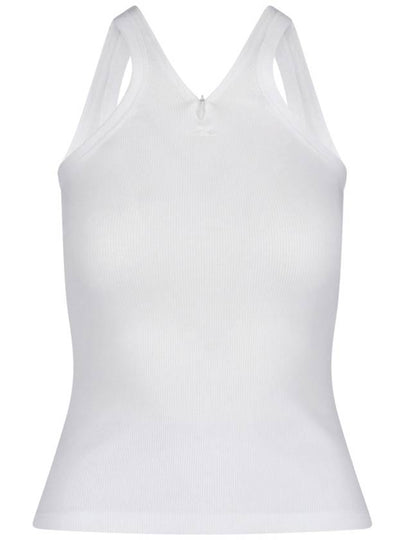 Criss Cross 90 s Sleeveless White - COURREGES - BALAAN 2