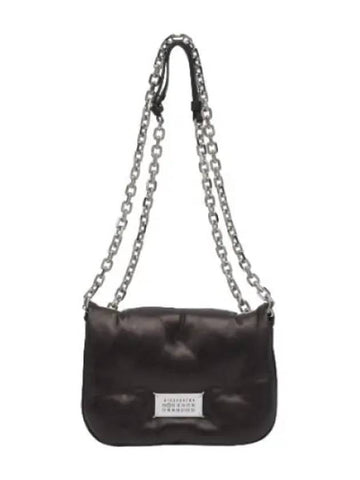 Glam Slam Flap Shoulder Bag Black - MAISON MARGIELA - BALAAN 1