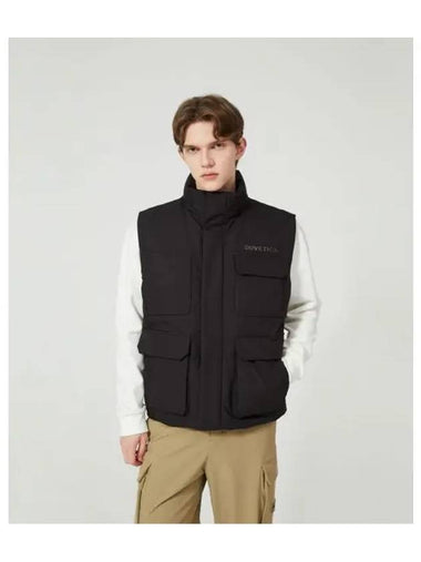 Chantilly Black Men s Down Vest - DUVETICA - BALAAN 1