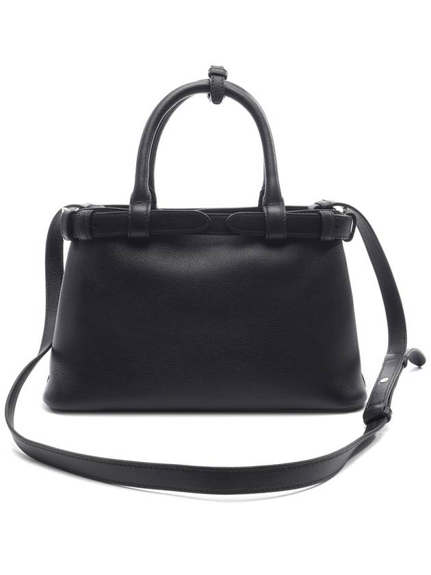 small leather handbag with belt black 1BA4182CYSF0002VOOO - PRADA - BALAAN 5