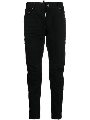 Men's Tide Biker Jeans Black - DSQUARED2 - BALAAN 1