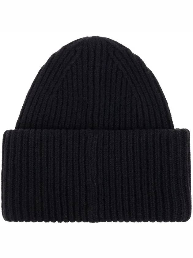 Rhinestone Logo Beanie Black - ACNE STUDIOS - BALAAN 4