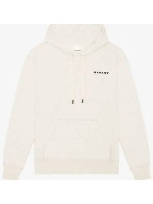 Marcello Embroidered Logo Hoodie Ecru - ISABEL MARANT - BALAAN 2