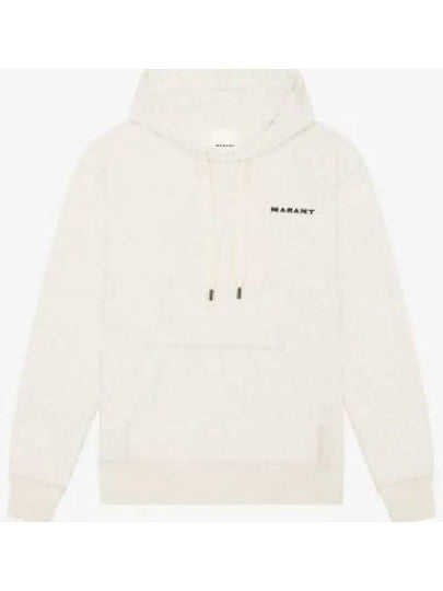 Marcello Embroidered Logo Hoodie Ecru - ISABEL MARANT - BALAAN 2