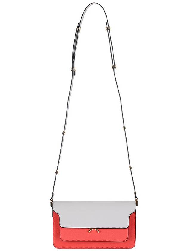 Trunk Color Block Shoulder Bag White - MARNI - BALAAN 4