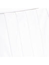 Women's Side Pleat Luxe 4-Way Stretch Twill Skirt White - G/FORE - BALAAN 6