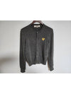 M Charcoal Gold Women s Cardigan AZ N049 - COMME DES GARCONS - BALAAN 1