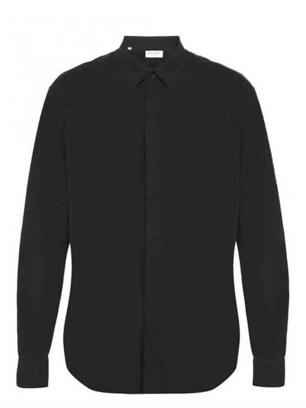 469666 Y215P 1000 Men's Shirt - SAINT LAURENT - BALAAN 6