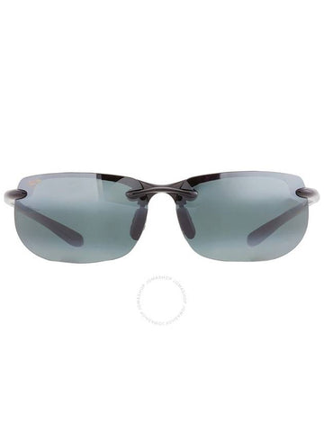 Maui Jim Banyans Universal Fit Neutral Grey Wrap Unisex Sunglasses 412N-02 70 - MAUI JIM - BALAAN 1