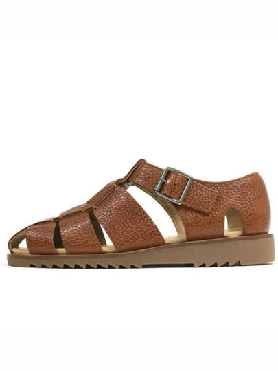 Pacific Buckle Gladiator Sandals Brown - PARABOOT - BALAAN 2