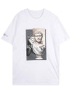 case plaster print short sleeve t-shirt white - NEIL BARRETT - BALAAN 2