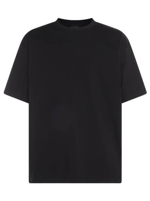 Logo Print Short Sleeve T-Shirt Black - BALENCIAGA - BALAAN 2