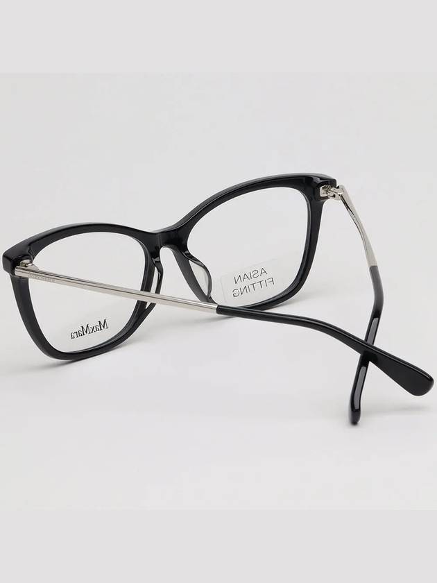 Glasses frame MM5009F 001 Chic horn rim Asian fit - MAX MARA - BALAAN 4