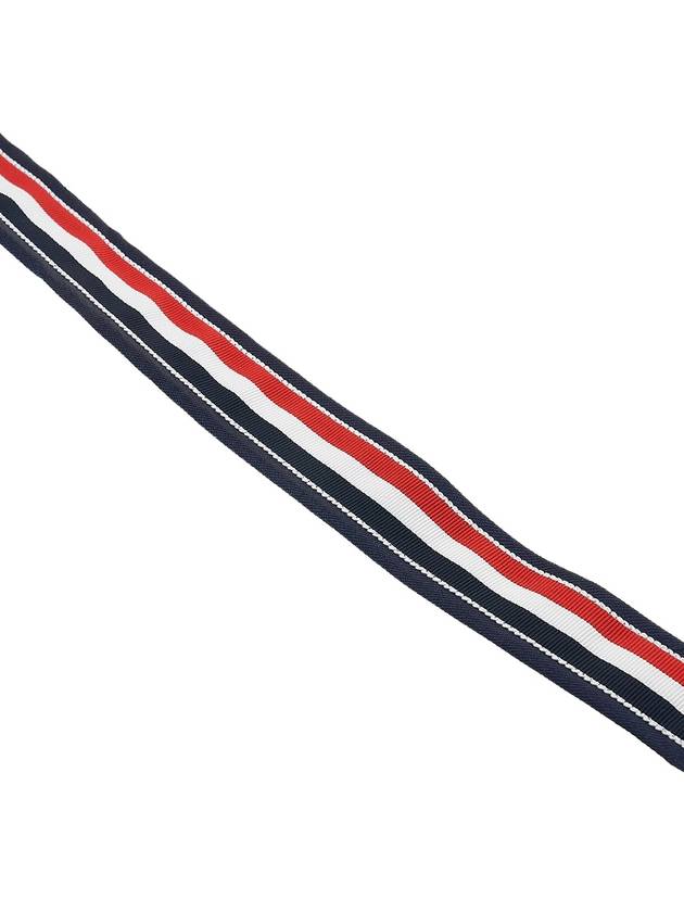 Men's Grosgrain Stripe Tie Dark Navy - THOM BROWNE - BALAAN 10