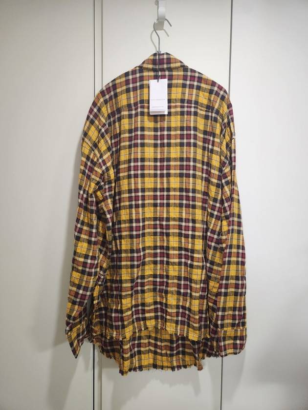 Face Connection Tartan Check Overshirt - FAITH CONNEXION - BALAAN 5