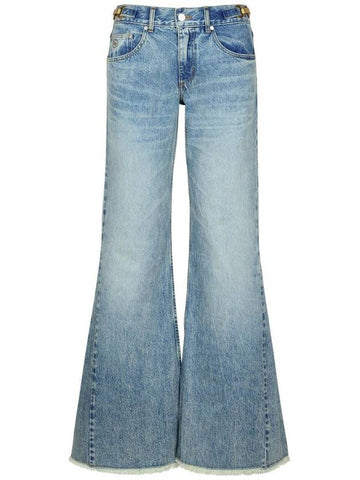 Stella McCartney Light Blue Cotton Jeans - STELLA MCCARTNEY - BALAAN 1