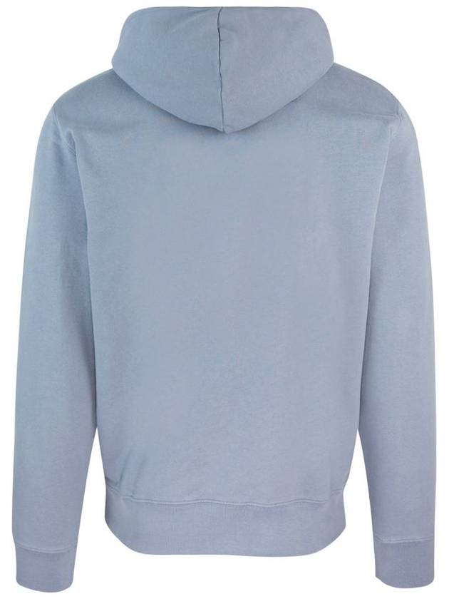 Fox Head Patch Regular Hoodie Light Blue - MAISON KITSUNE - BALAAN 3