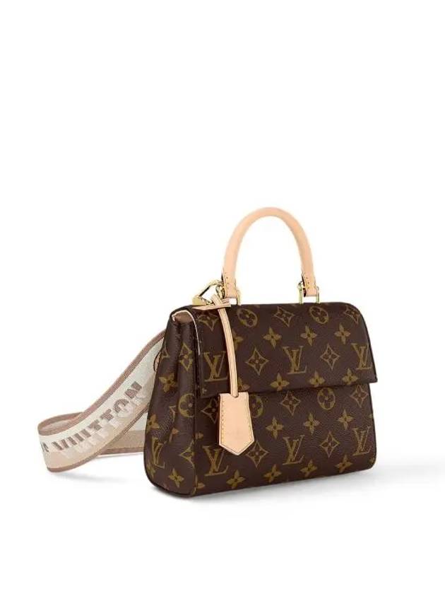 Cluny Mini Monogram Cross Bag Brown - LOUIS VUITTON - BALAAN 4