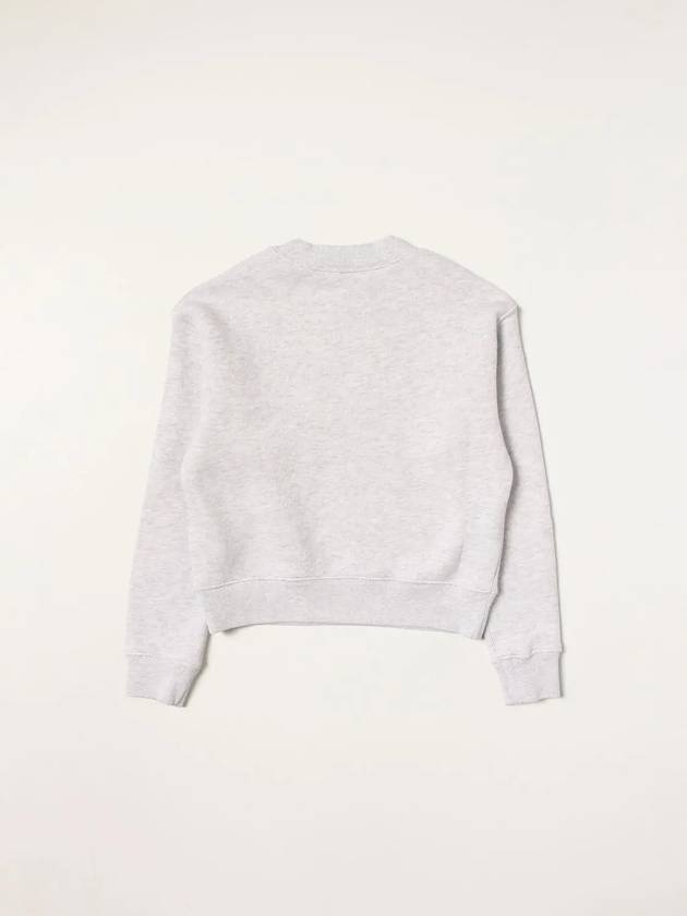 Kids Kill the Bear Crew Neck Sweatshirt Medium Gray PBBA001F21FLE001 0660 - PALM ANGELS - BALAAN 2