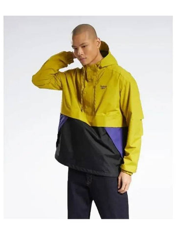 CL RTOD U WV Anorak Jacket Yellow HB9681 - REEBOK - BALAAN 1