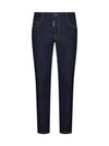 Dark Rinse Wash Skater Denim Jeans Blue - DSQUARED2 - BALAAN 2