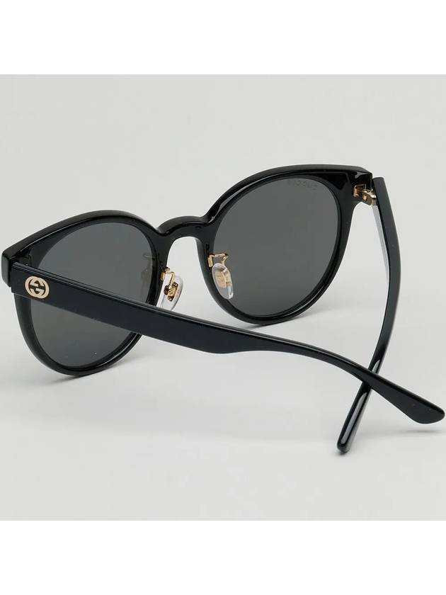 Eyewear Round Sunglasses Black - GUCCI - BALAAN 4