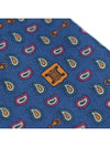 100 silk blue multi pattern tie - CELINE - BALAAN 5