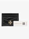 Kira Chevron Logo Card Wallet Black - TORY BURCH - BALAAN 4