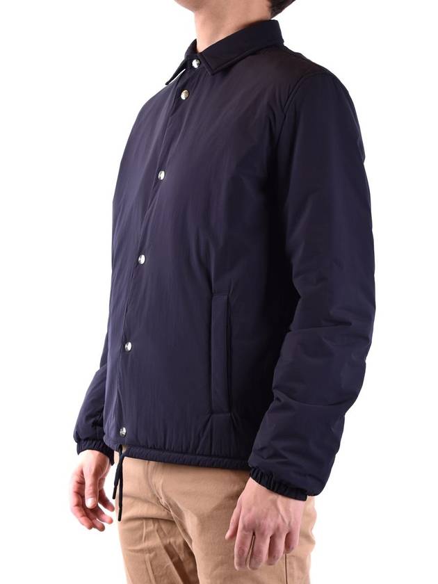 Shirt String Jacket Dark Blue - HERNO - BALAAN 4