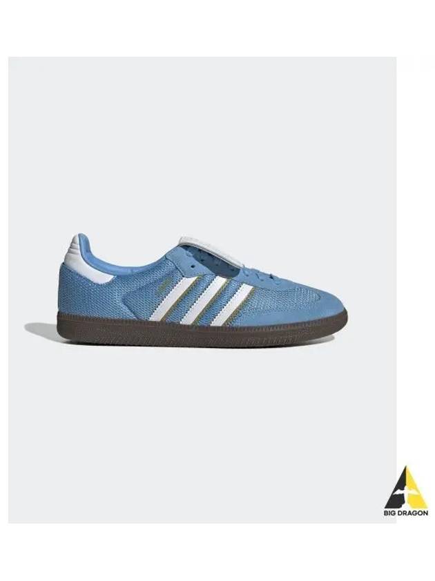 Samba OG Mesh Low Top Sneakers Semi Blue Burst - ADIDAS - BALAAN 2