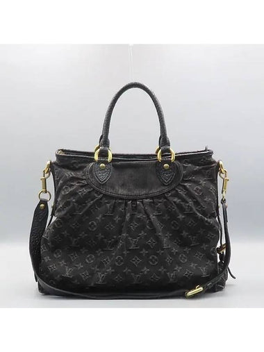 M95351 Monogram Denim Black Neo Cabby MM 2WAY - LOUIS VUITTON - BALAAN 1