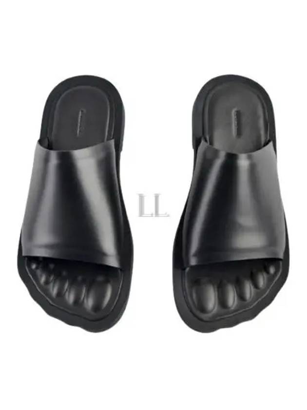 Leather Slippers Black - BALENCIAGA - BALAAN 2