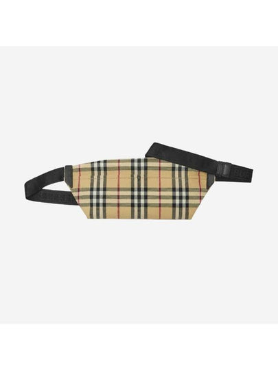 Vintage Check Motif Belt Bag Beige - BURBERRY - BALAAN 2